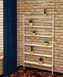 Стеллаж Кедр Пол-стена, 6 полок 